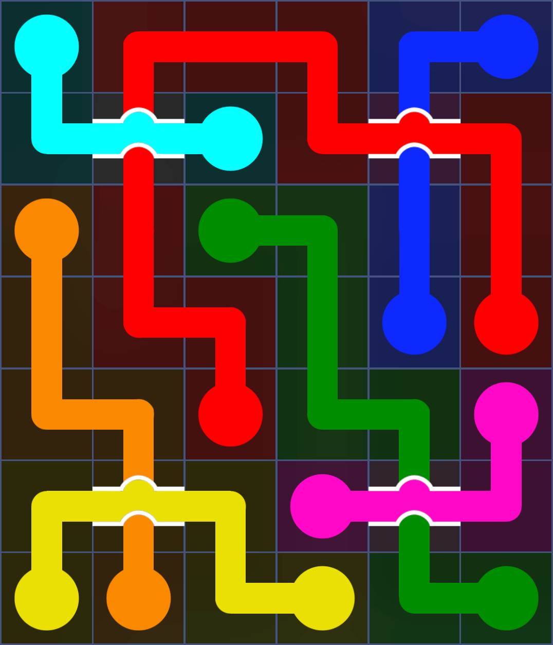 Flow Free 2972 Solution