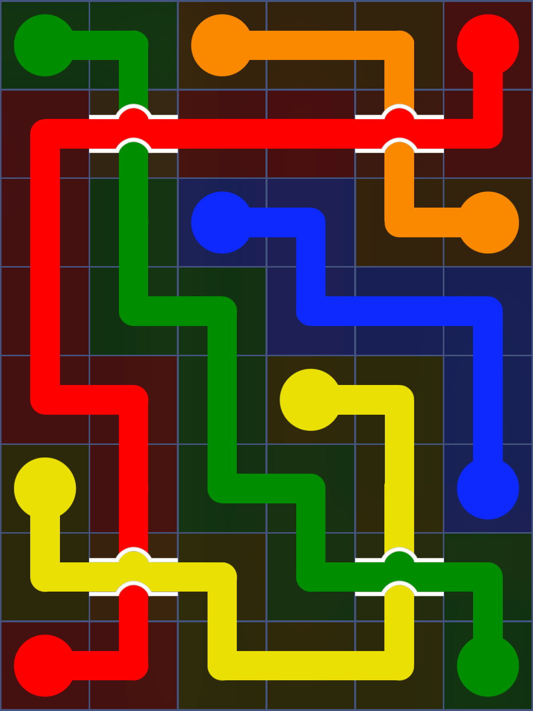 Flow Free 2977 Solution