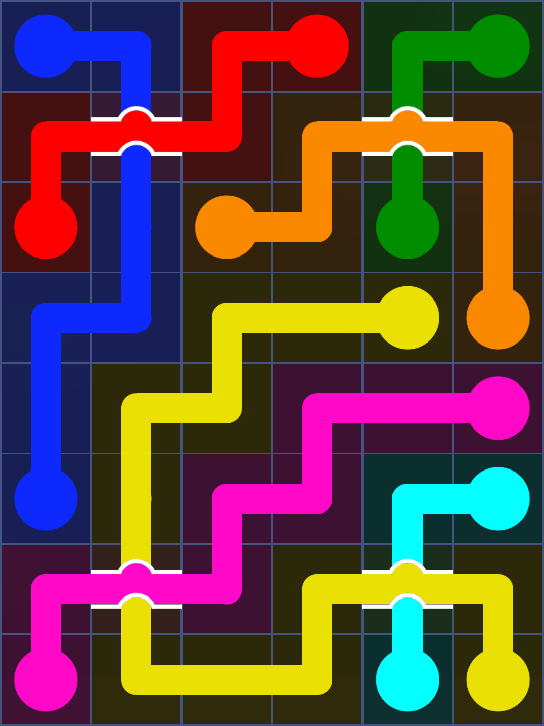 Flow Free 2979 Solution