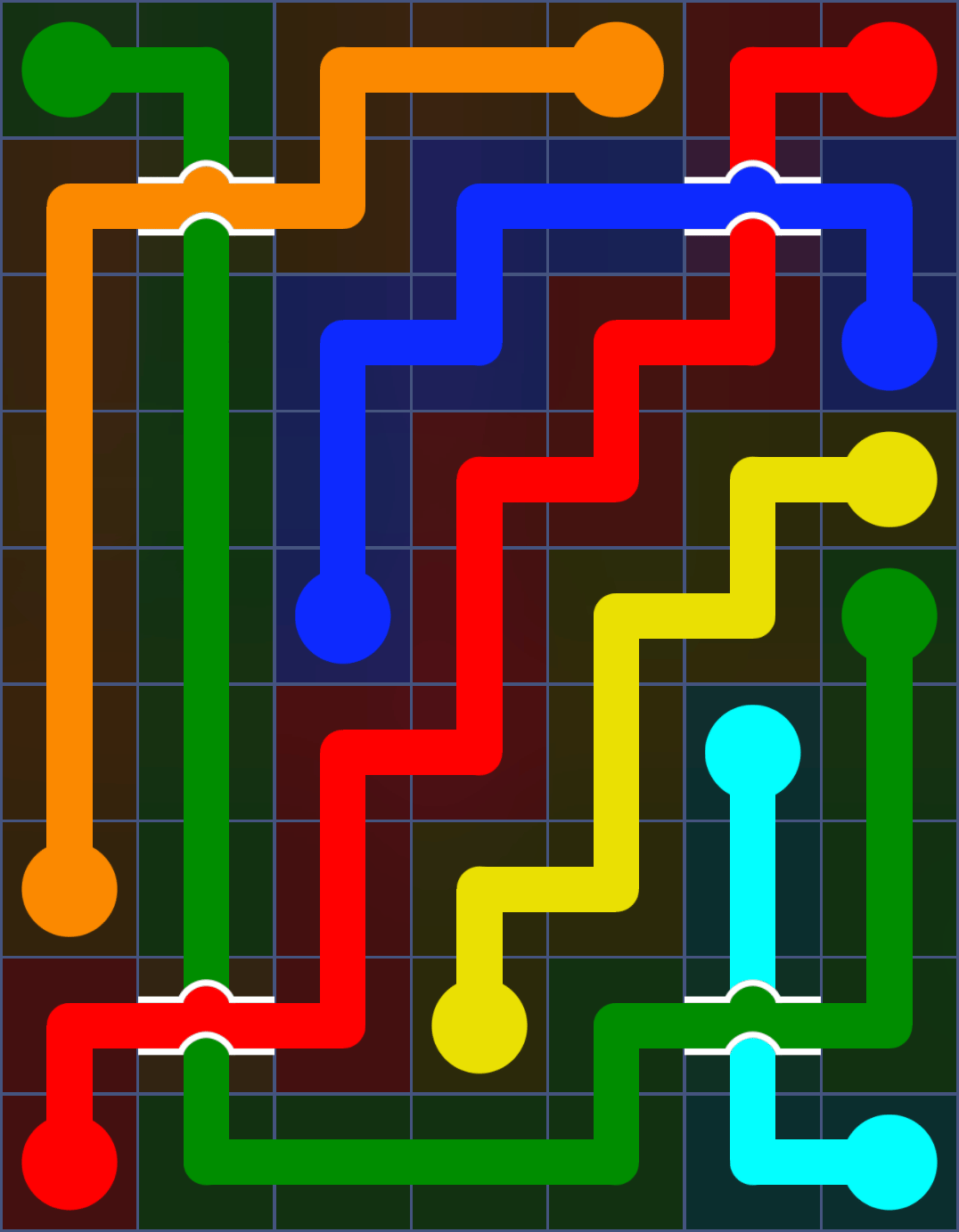 Flow Free 3007 Solution