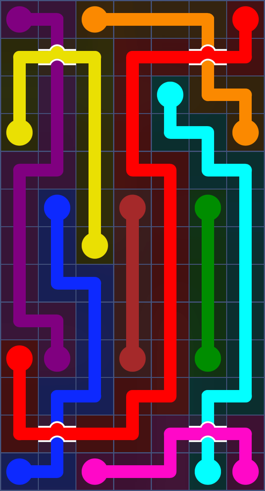 Flow Free 3027 Solution