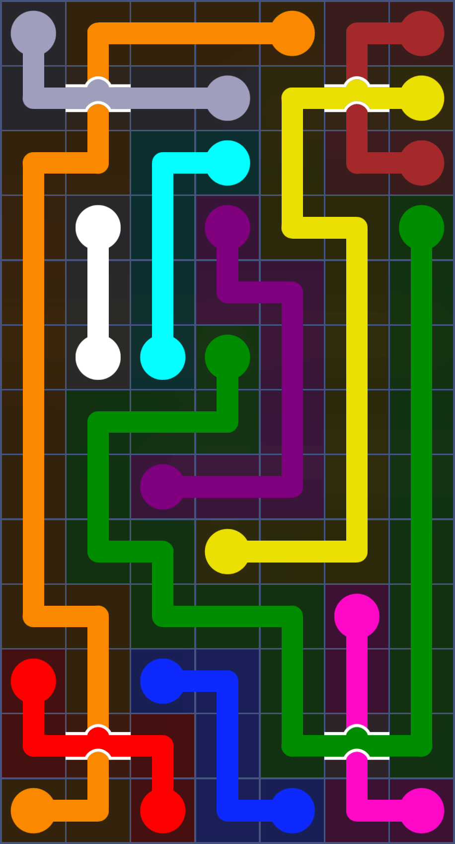 Flow Free 3029 Solution