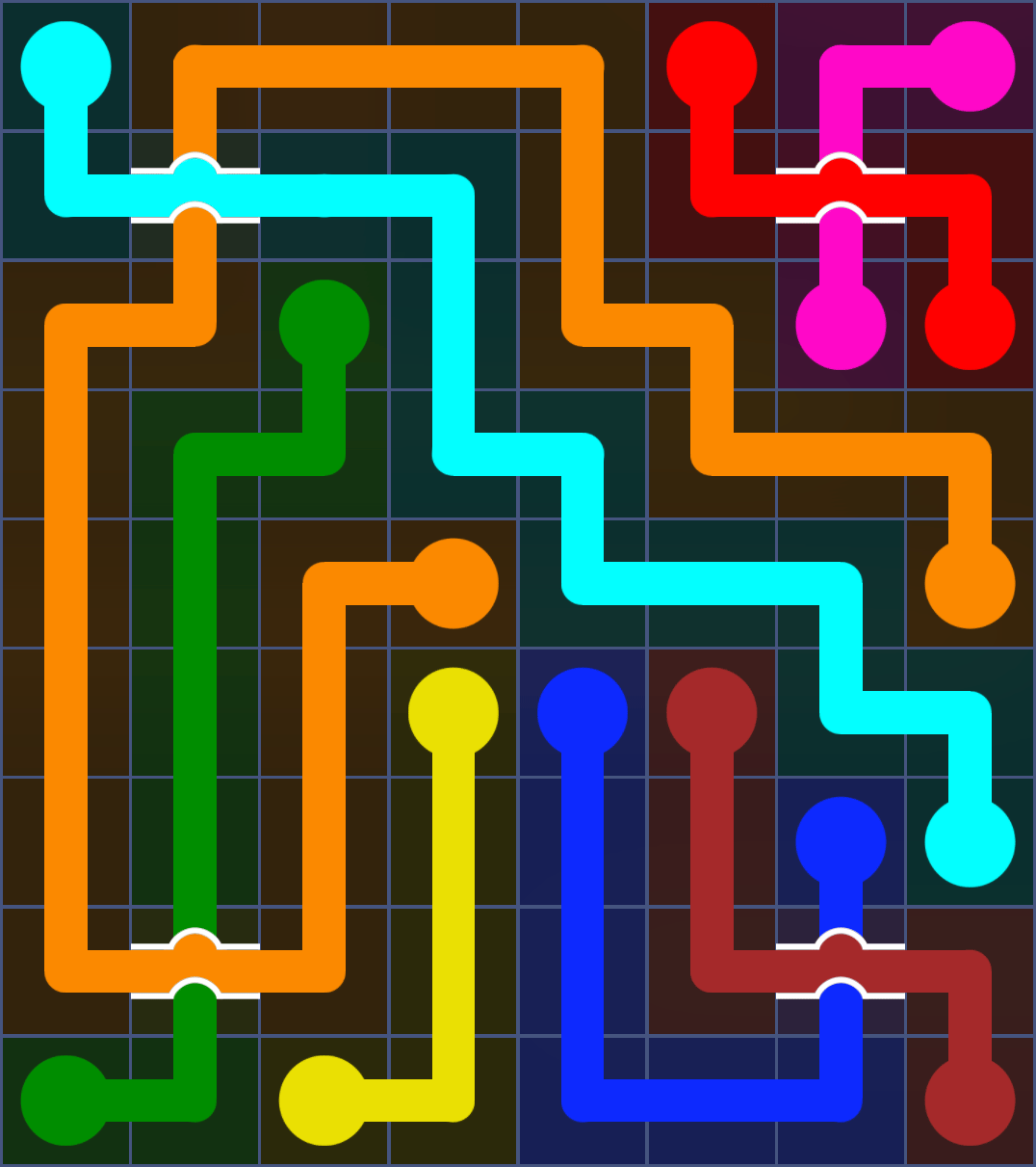 Flow Free 3031 Solution