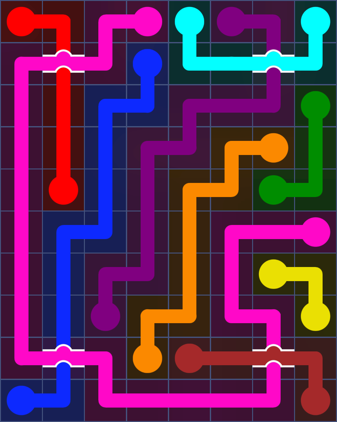 Flow Free 3037 Solution