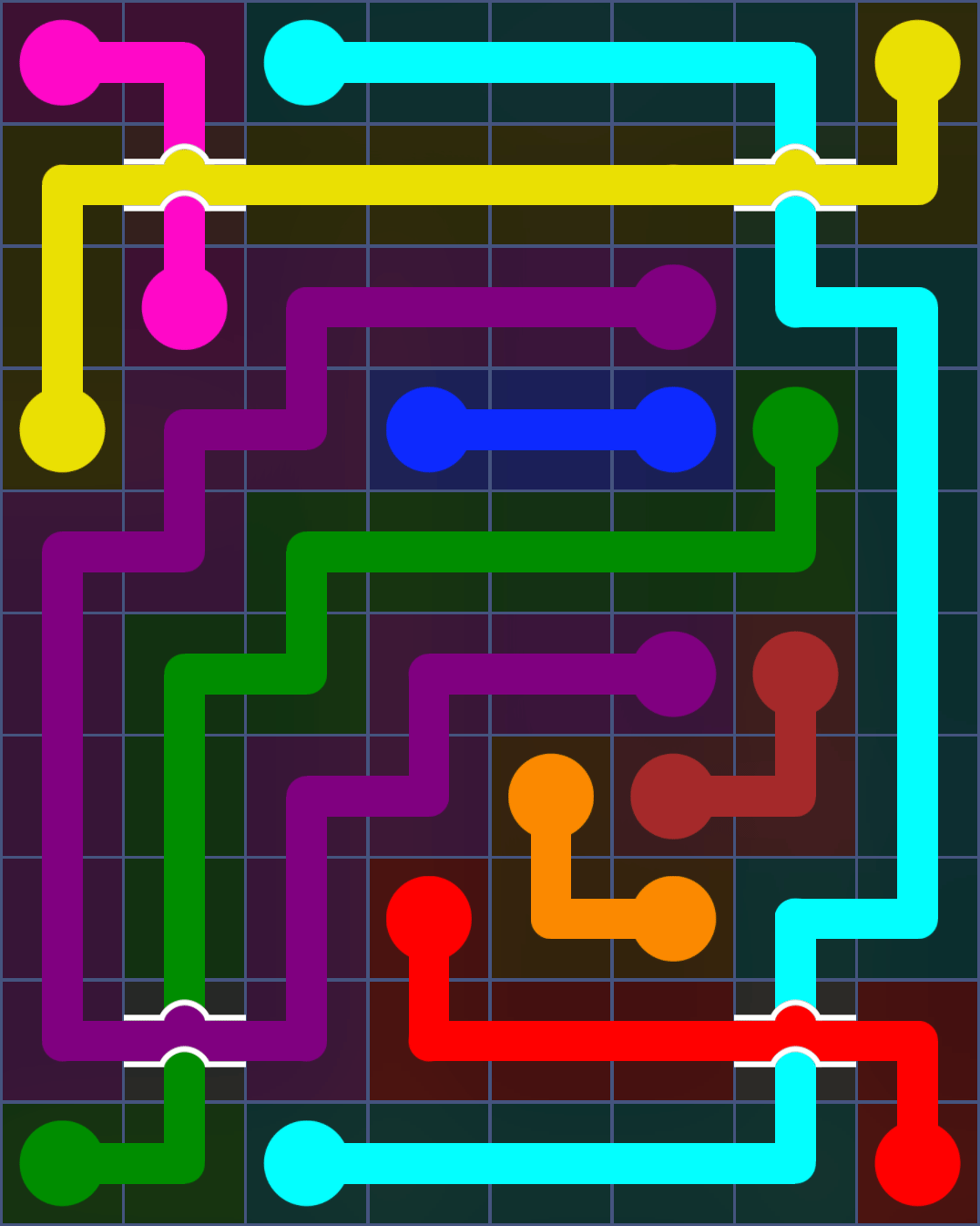 Flow Free 3038 Solution