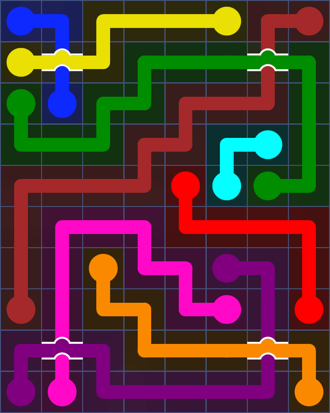 Flow Free 3039 Solution
