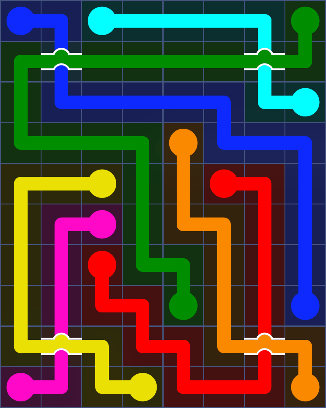Flow Free 3040 Solution