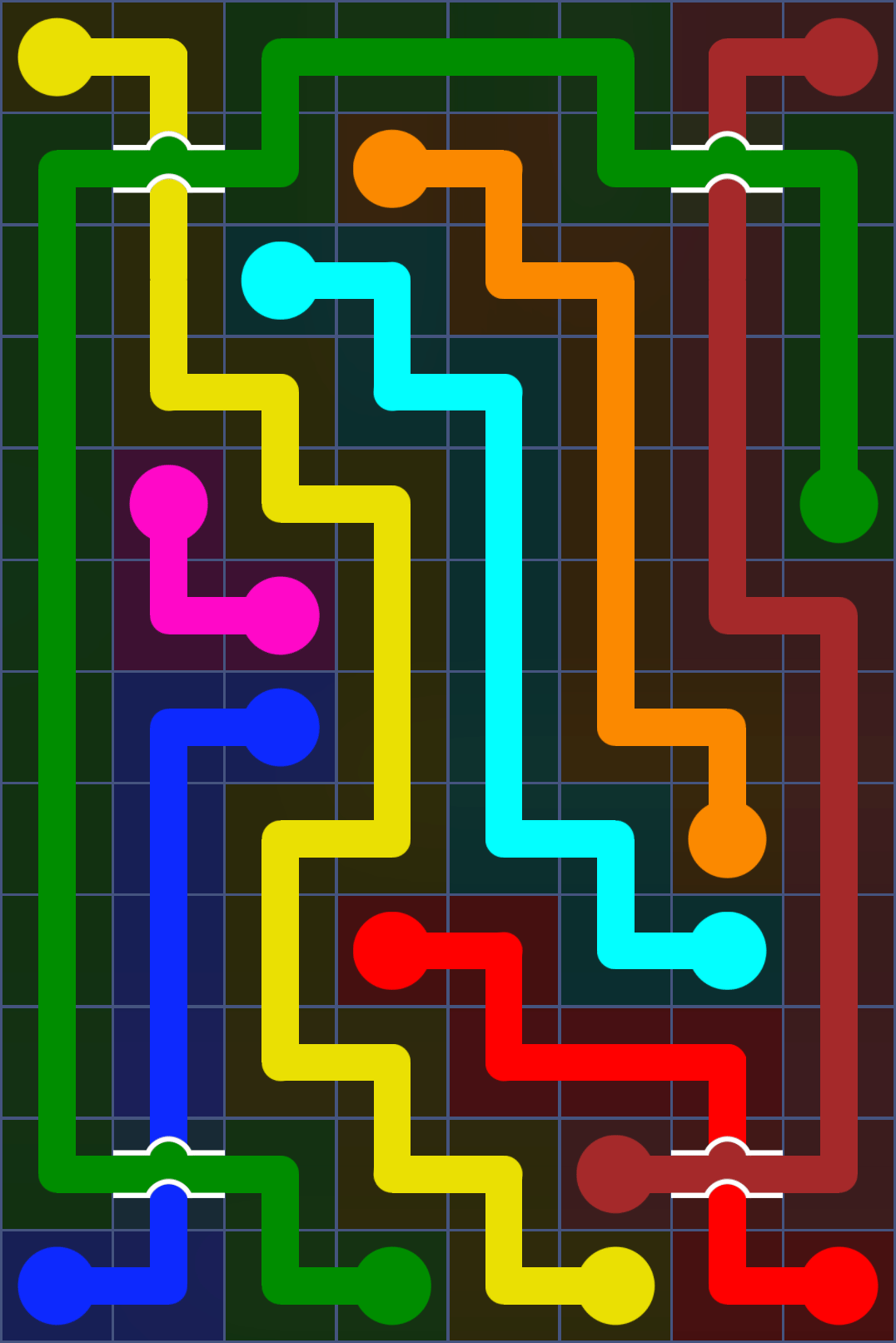 Flow Free 3047 Solution