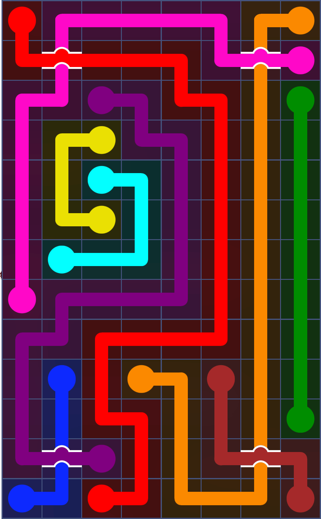 Flow Free 3051 Solution