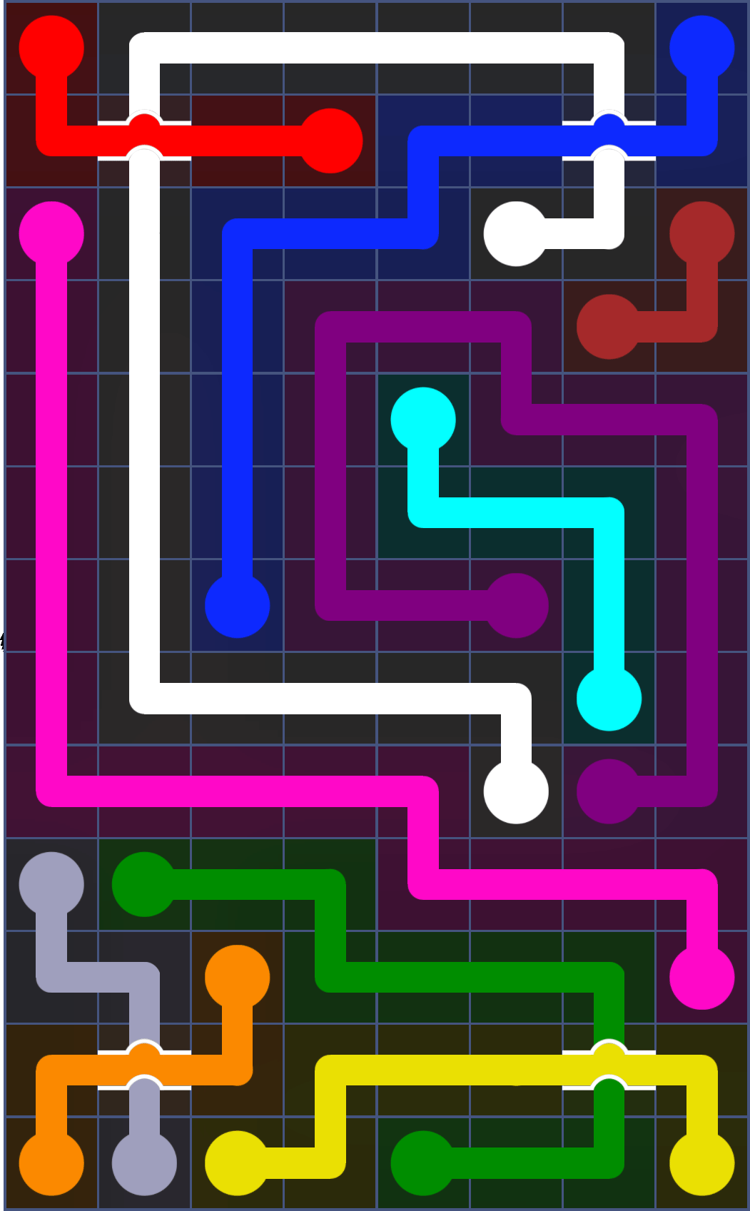 Flow Free 3053 Solution