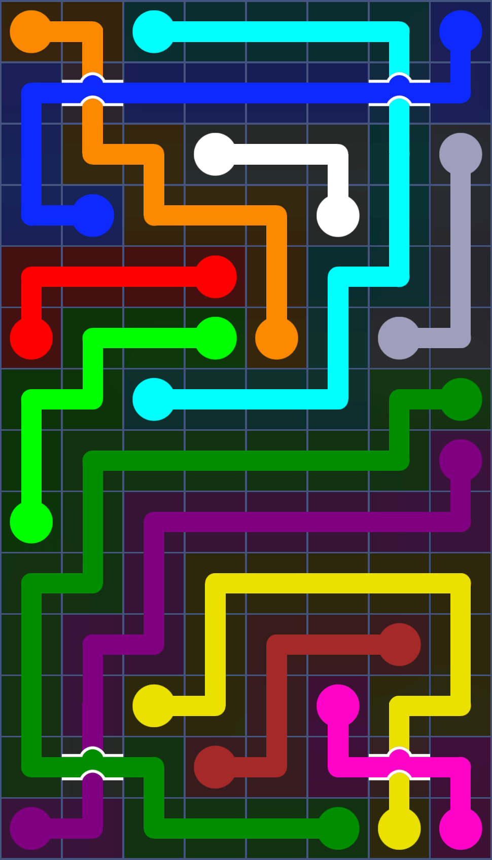 Flow Free 3057 Solution