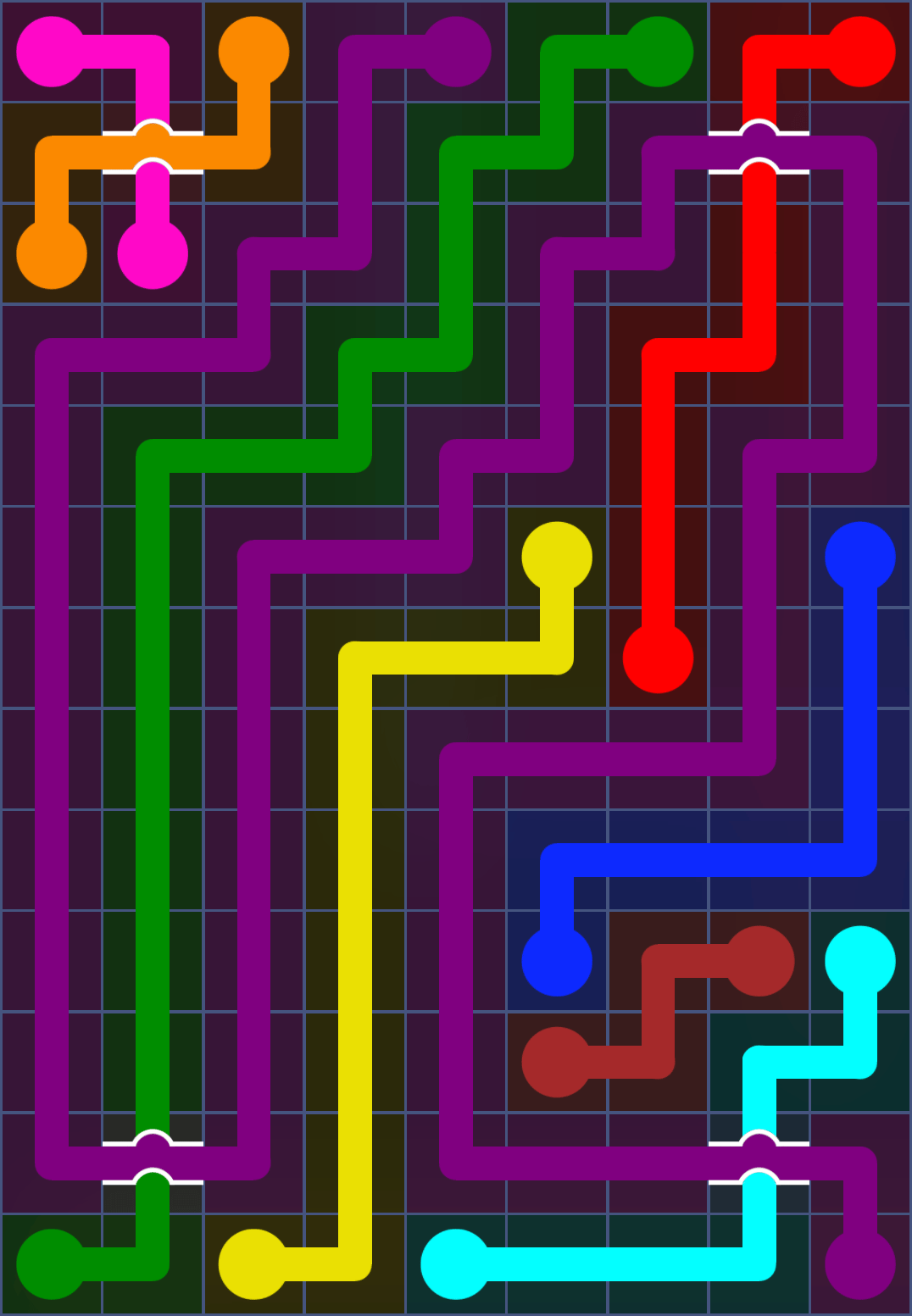 Flow Free 3079 Solution