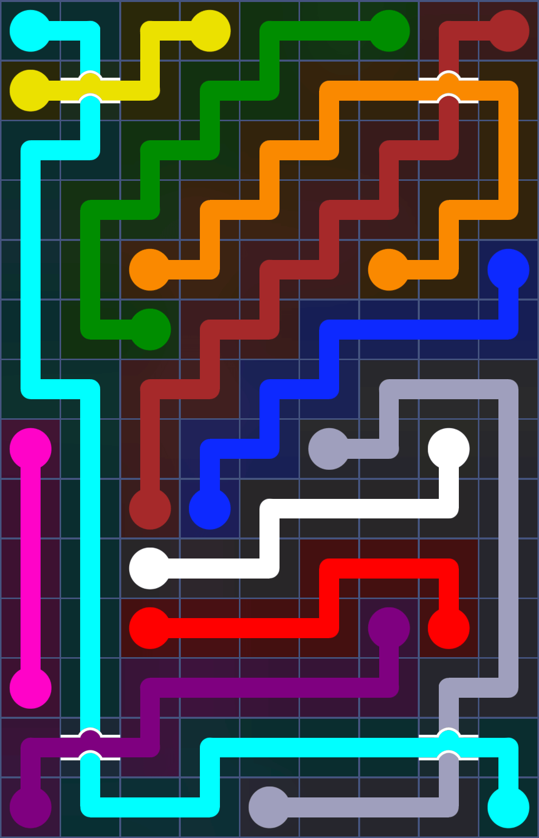 Flow Free 3083 Solution