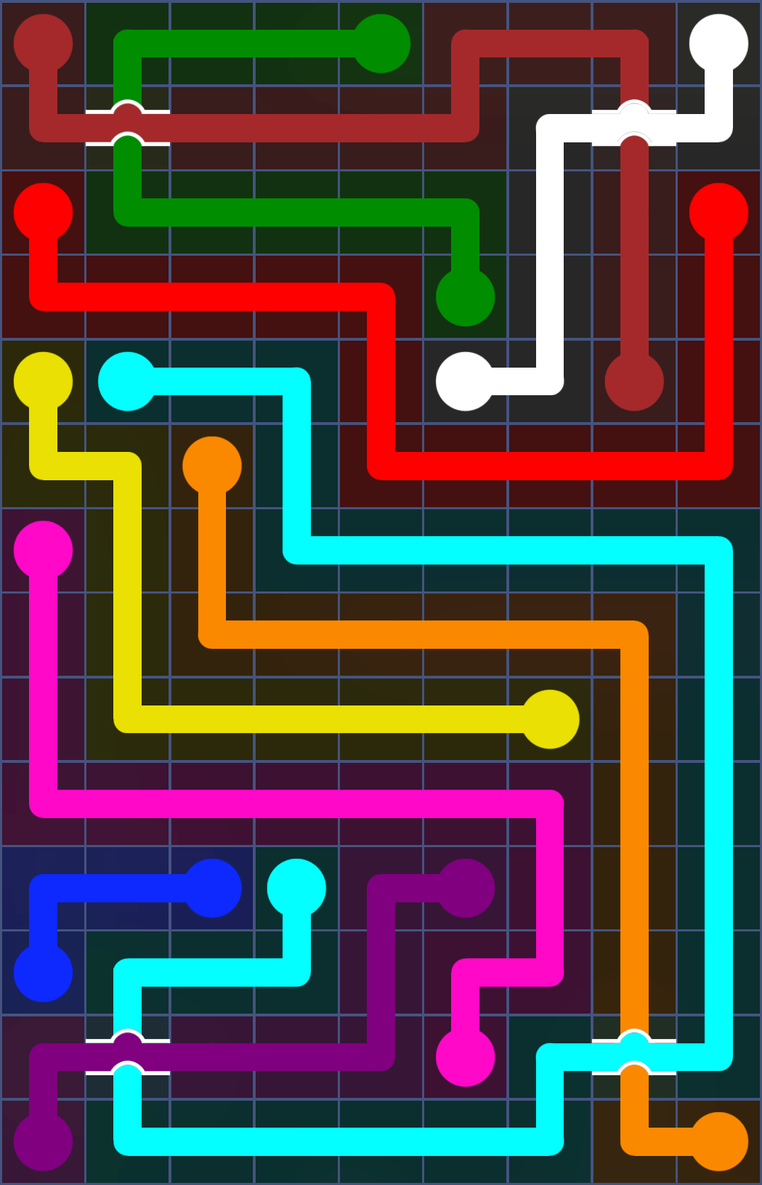 Flow Free 3085 Solution