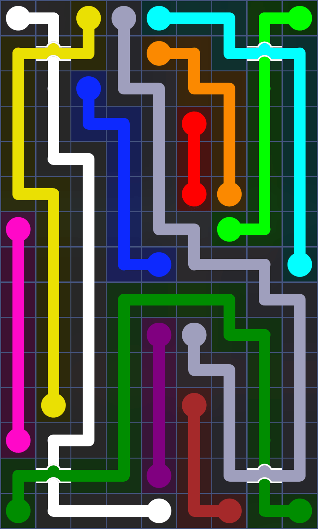 Flow Free 3087 Solution