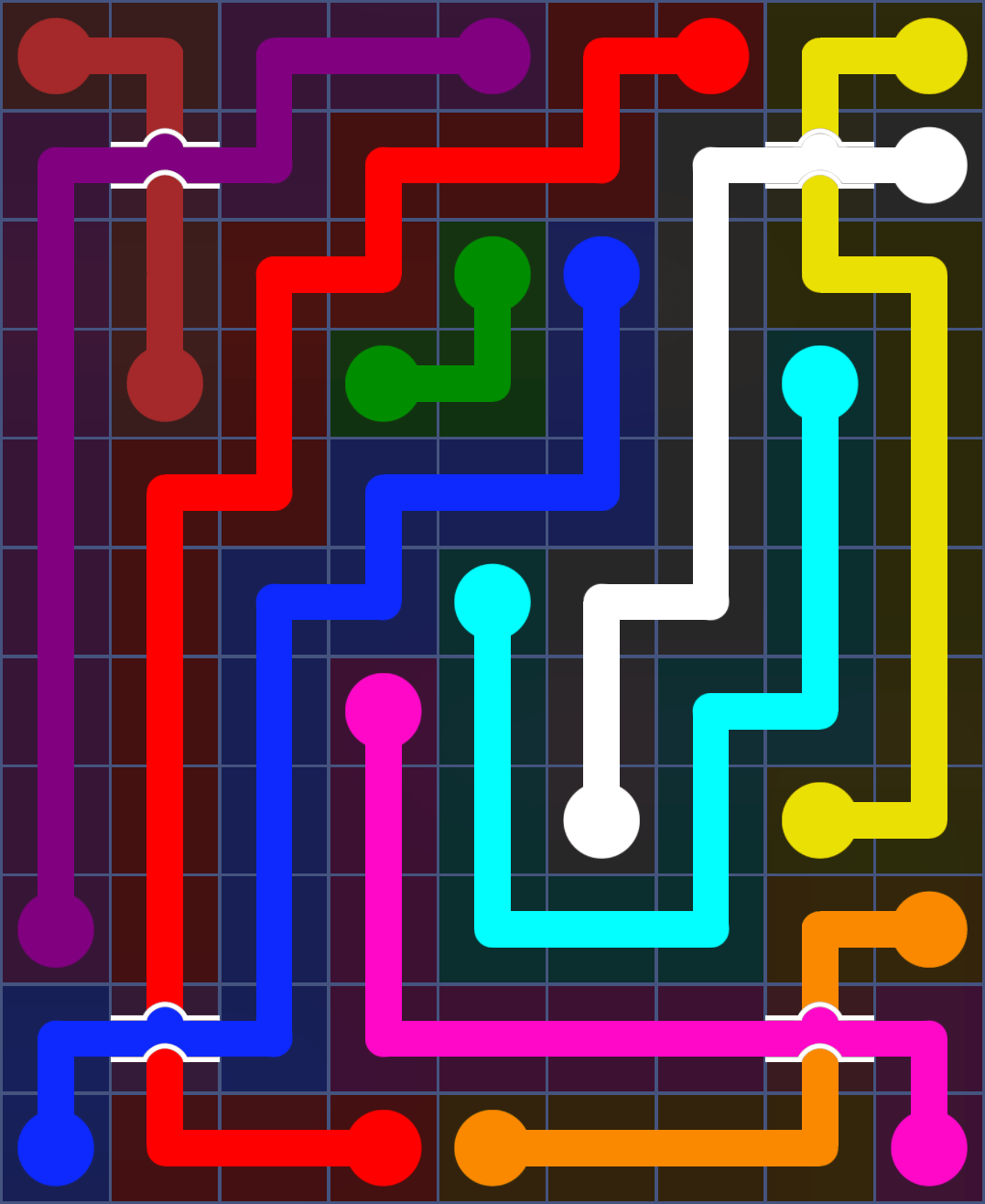 Flow Free 3067 Solution
