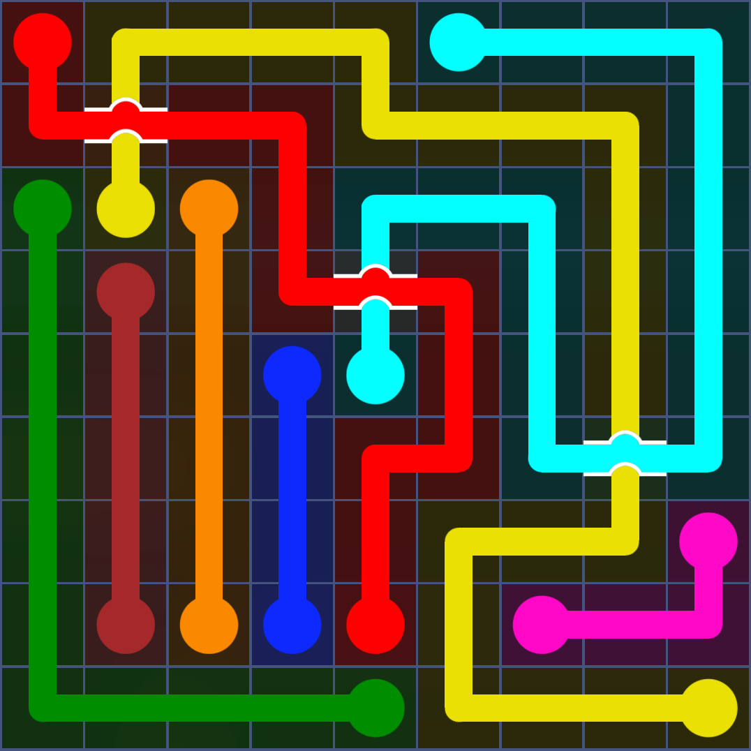 Flow Free 2063 Solution