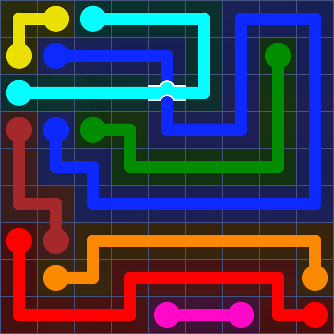 Flow Free 1962 Solution