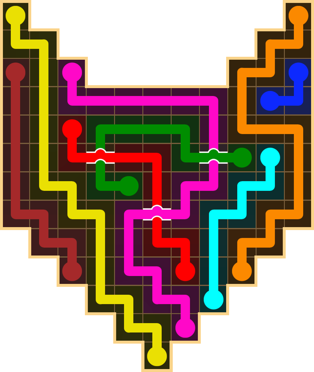Flow Free 2077 Solution