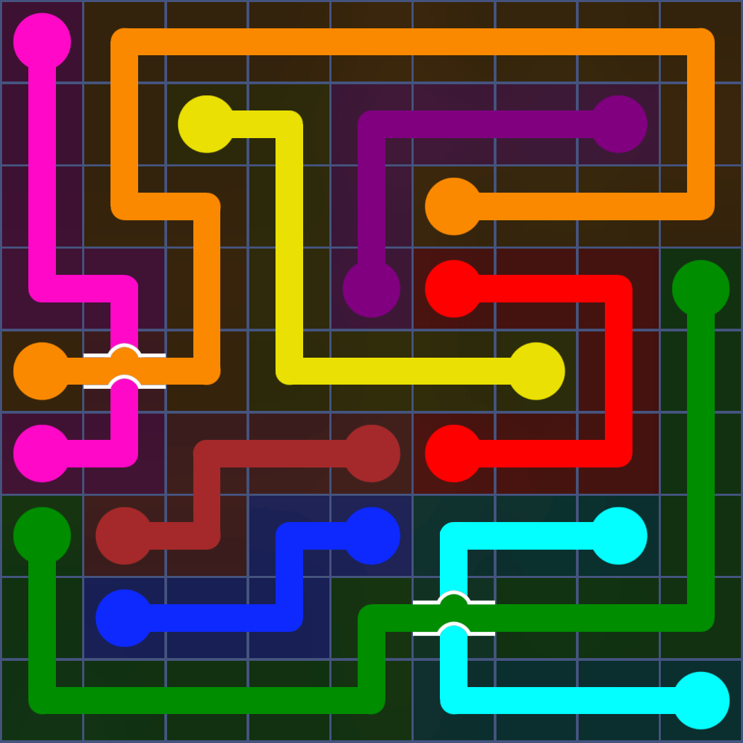 Flow Free 1969 Solution