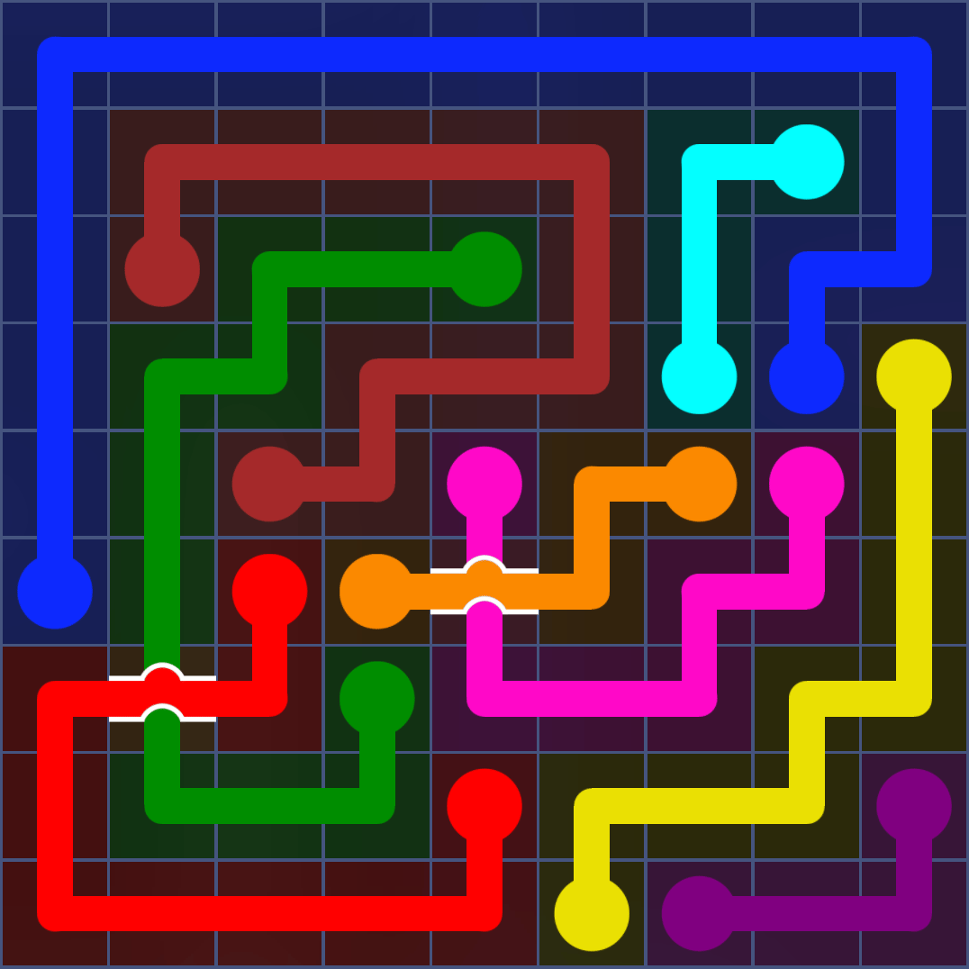 Flow Free 2029 Solution