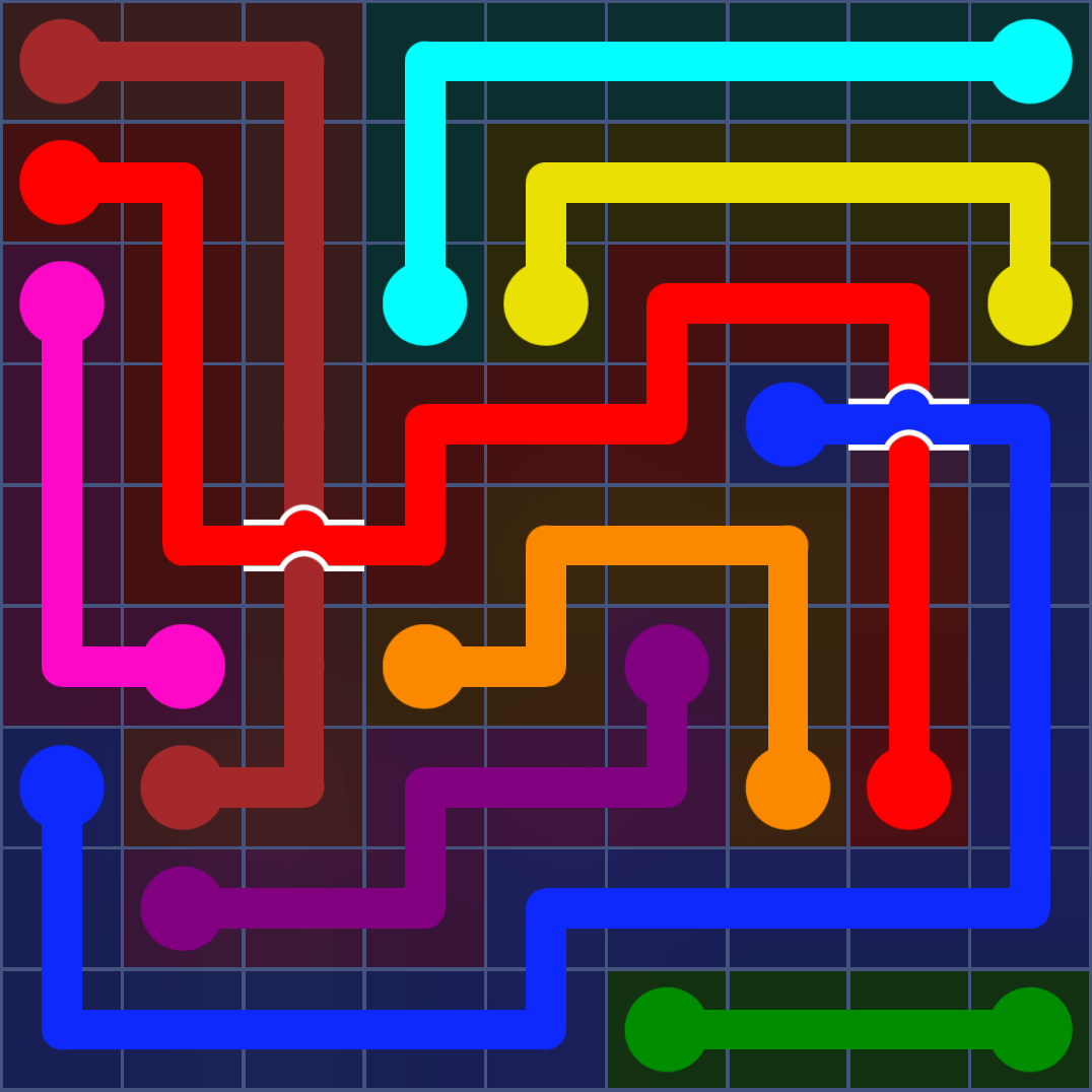 Flow Free 2035 Solution