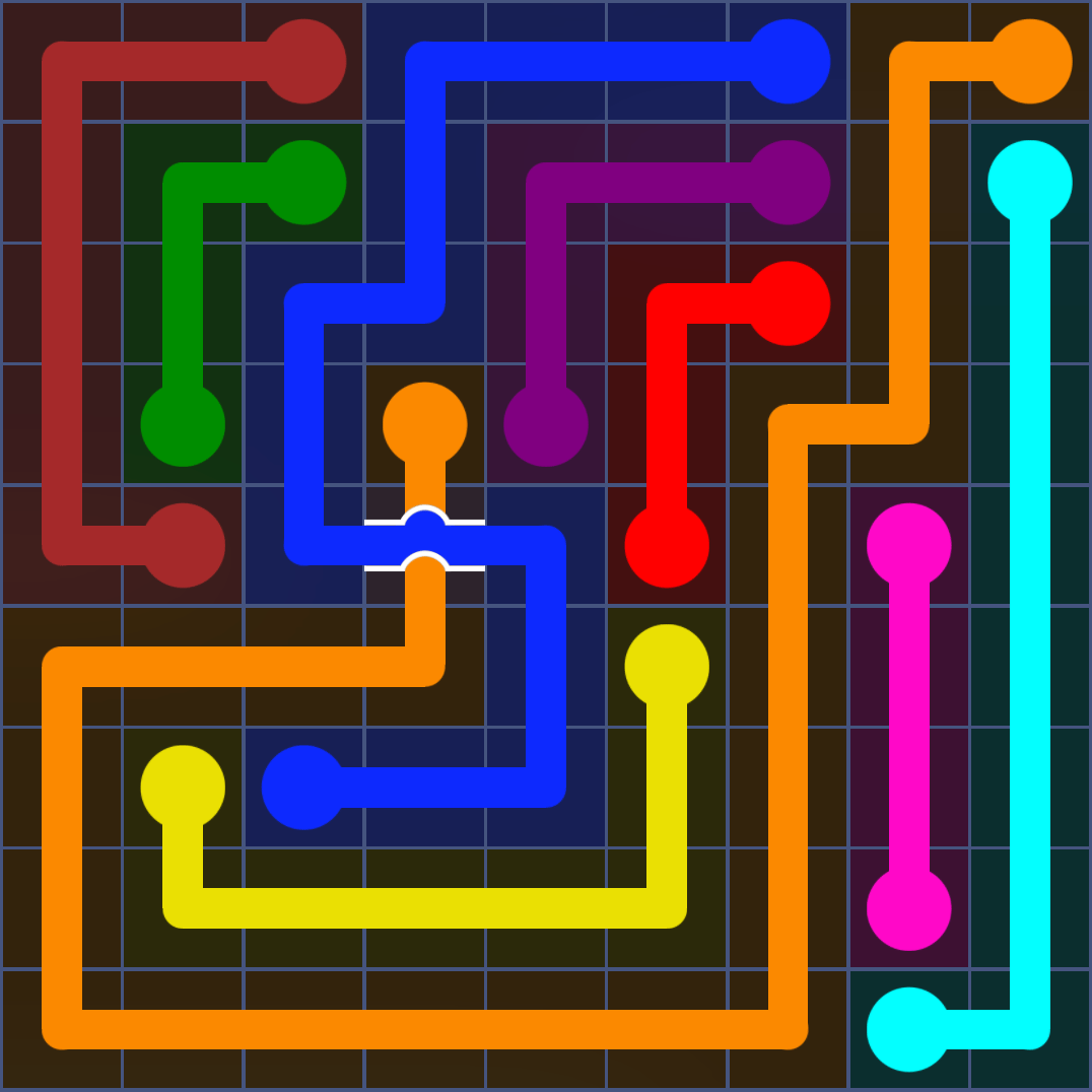 Flow Free 2036 Solution
