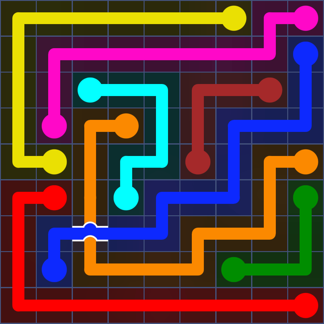 Flow Free 2038 Solution