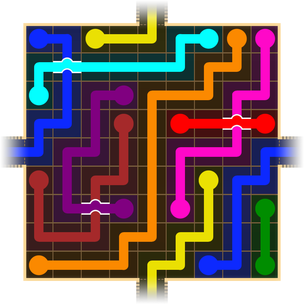 Flow Free 2227 Solution