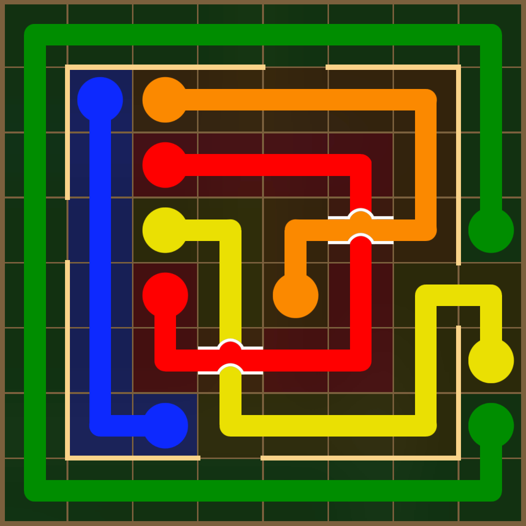 Flow Free 4052 Solution