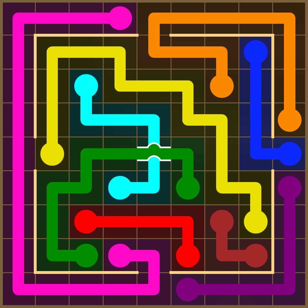 Flow Free 4096 Solution
