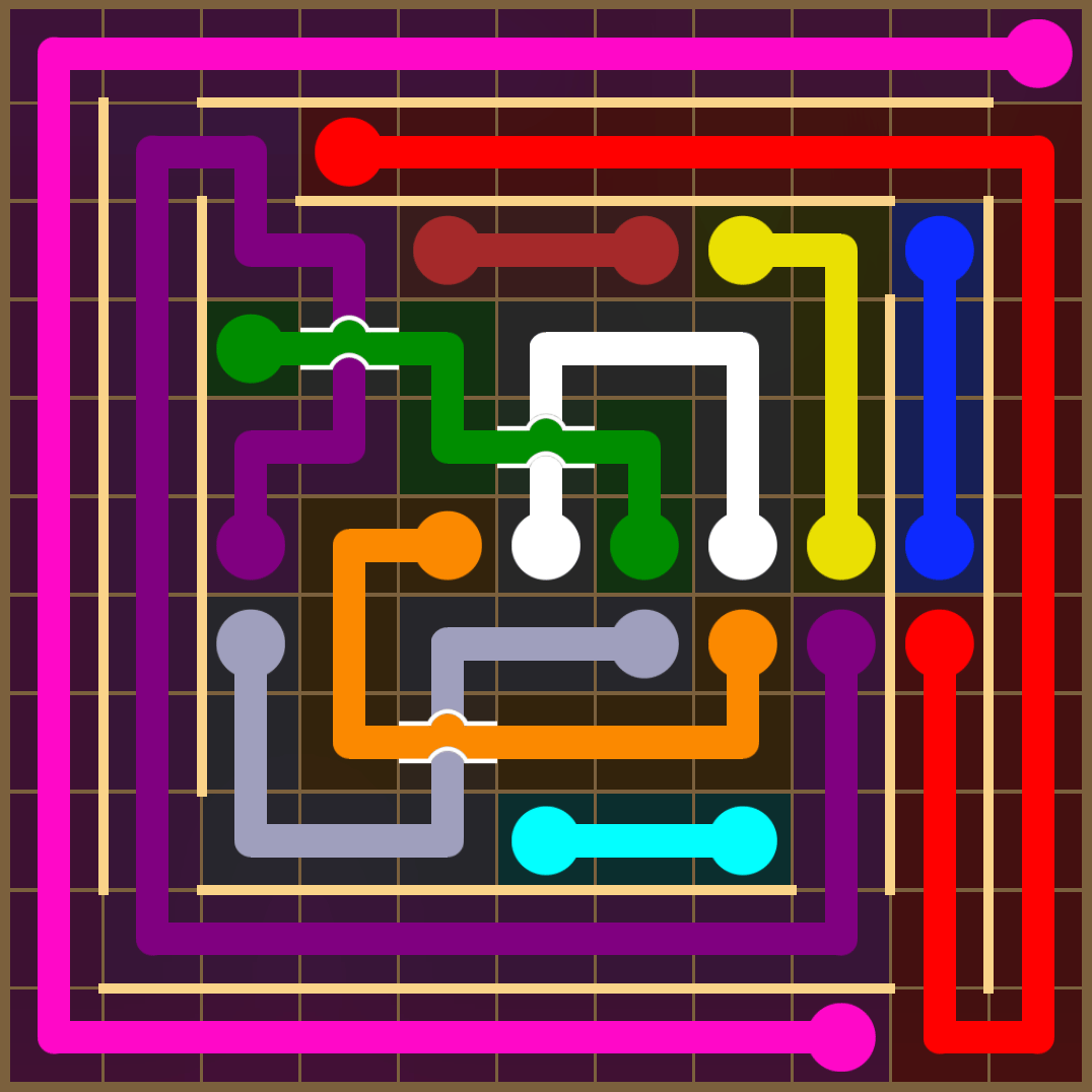 Flow Free 4235 Solution