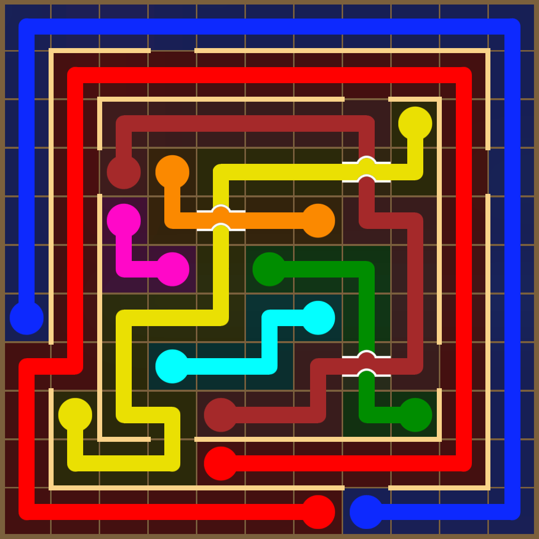 Flow Free 4237 Solution
