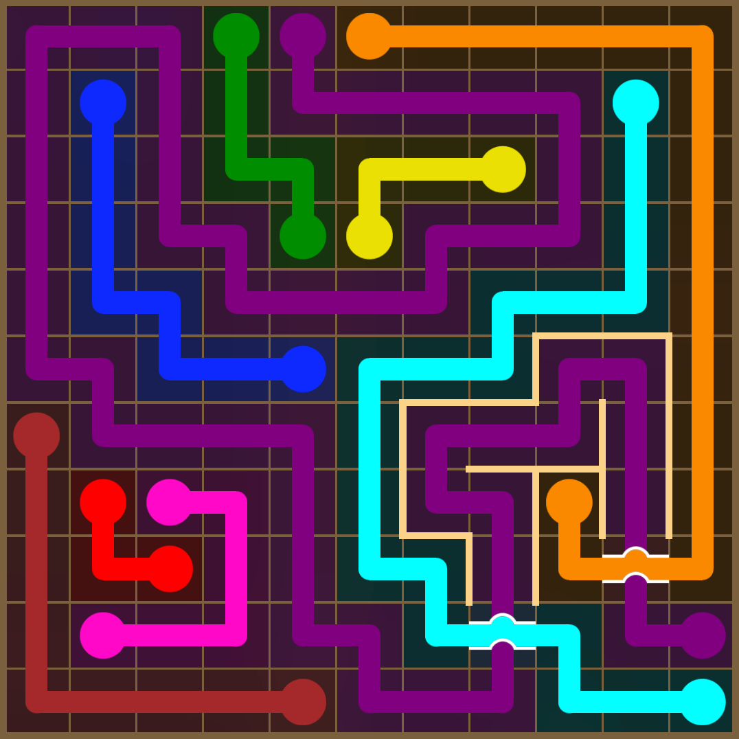 Flow Free 3871 Solution