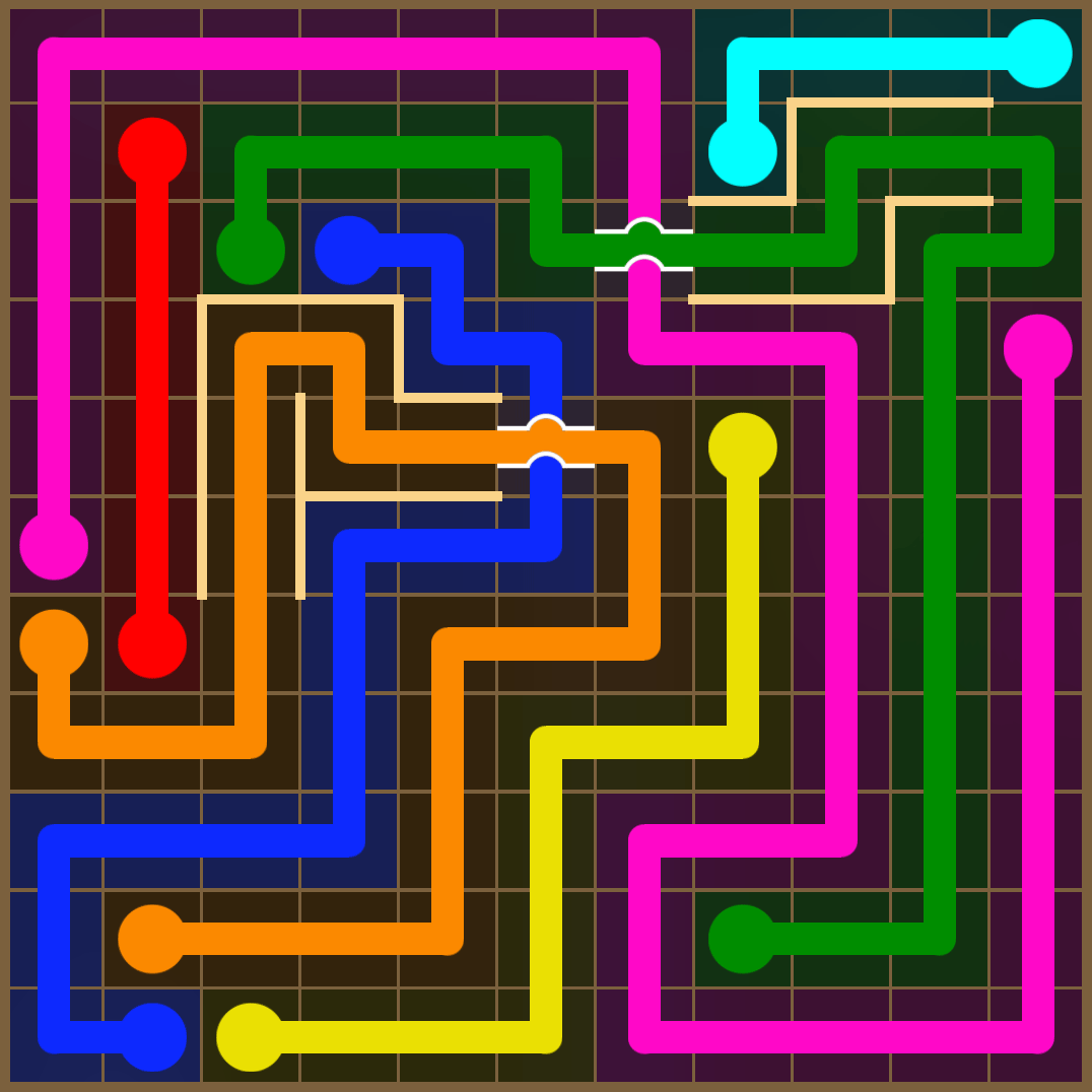 Flow Free 3884 Solution