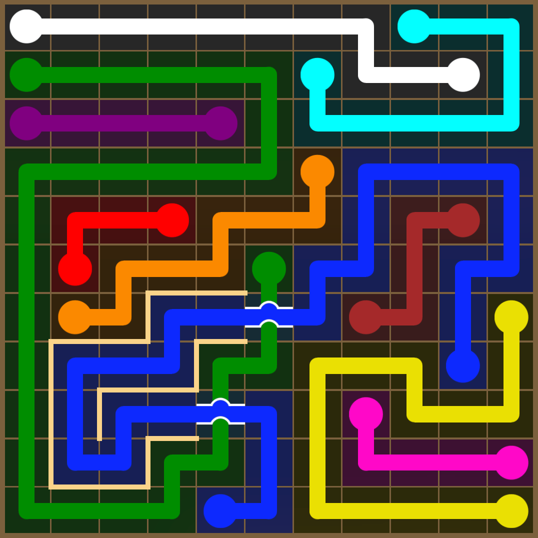 Flow Free 3885 Solution