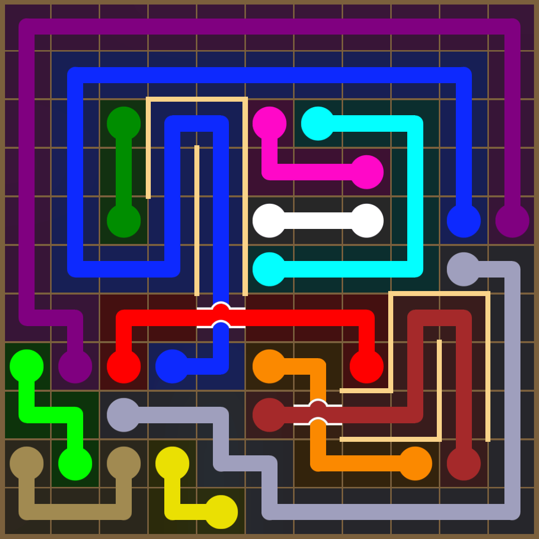 Flow Free 3892 Solution
