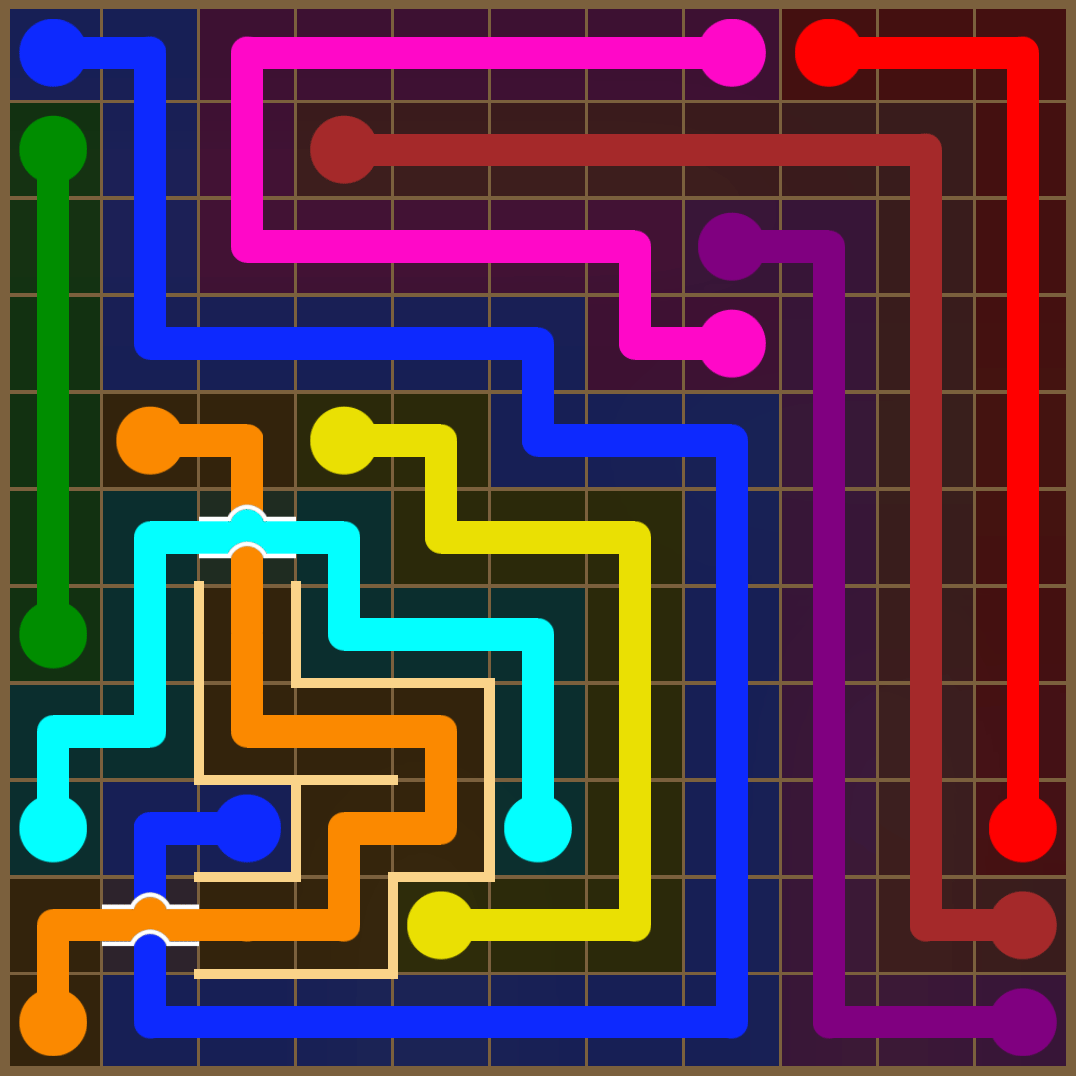 Flow Free 3893 Solution