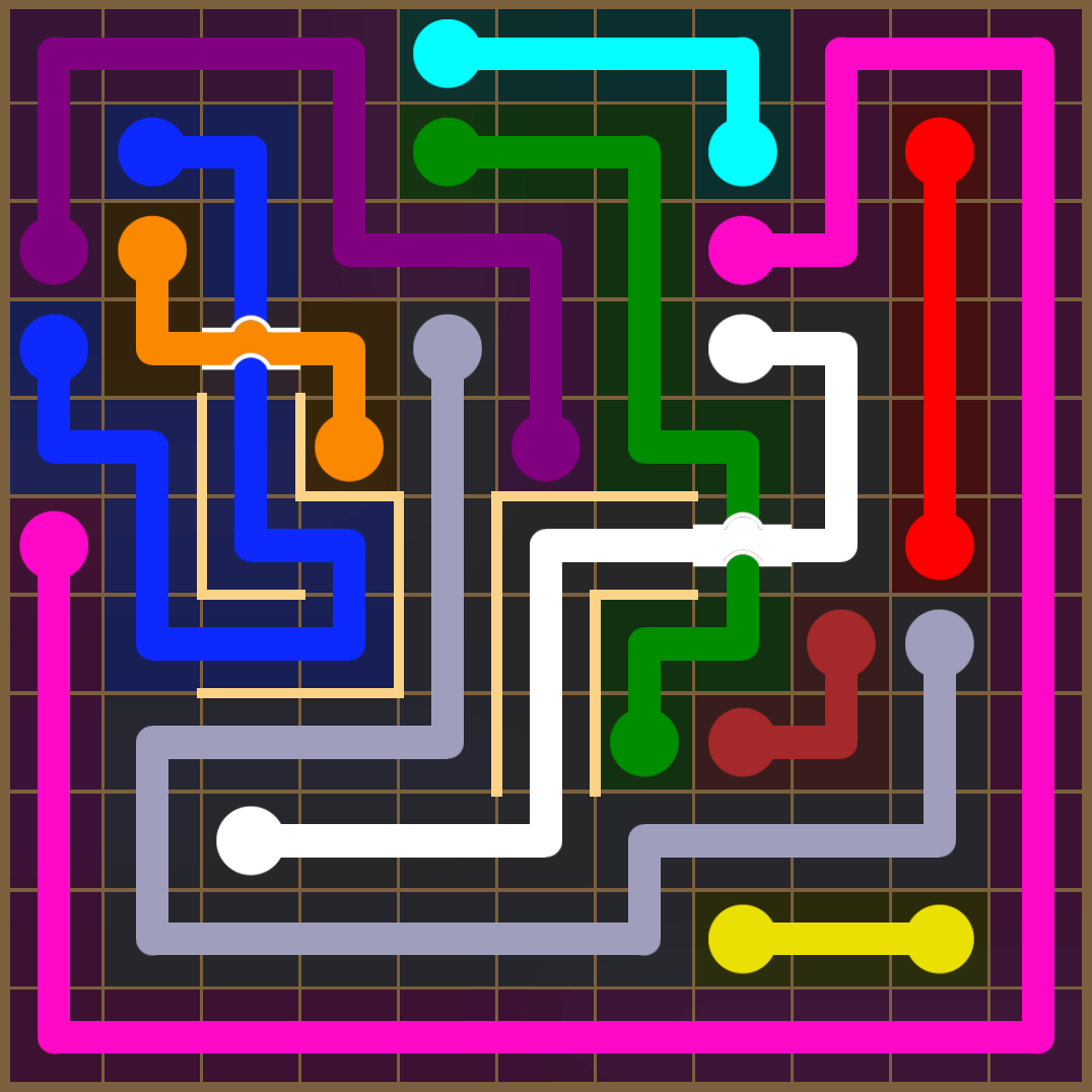 Flow Free 3894 Solution