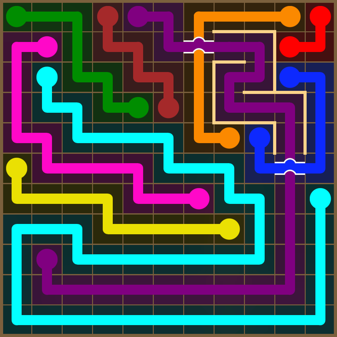 Flow Free 3873 Solution