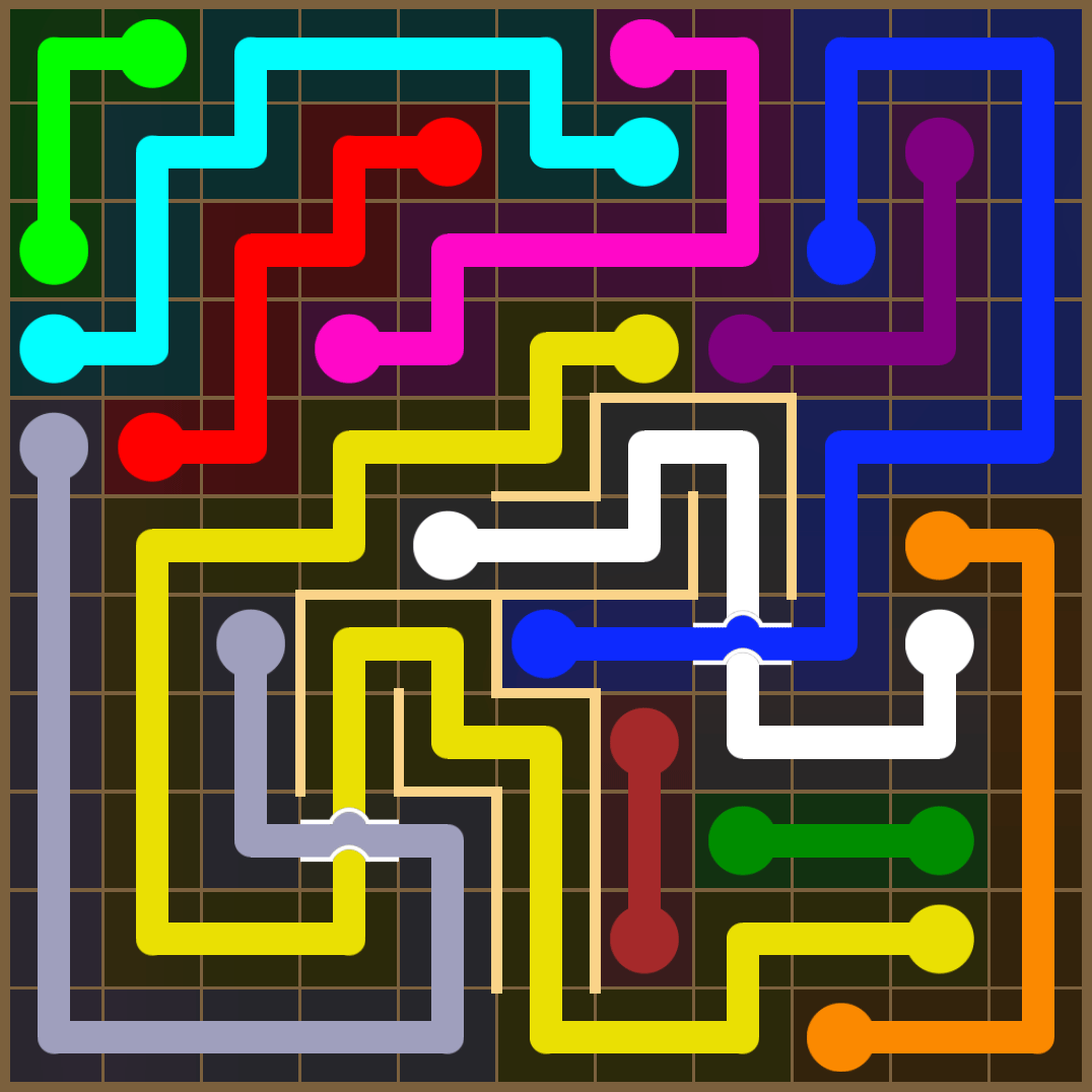 Flow Free 3877 Solution