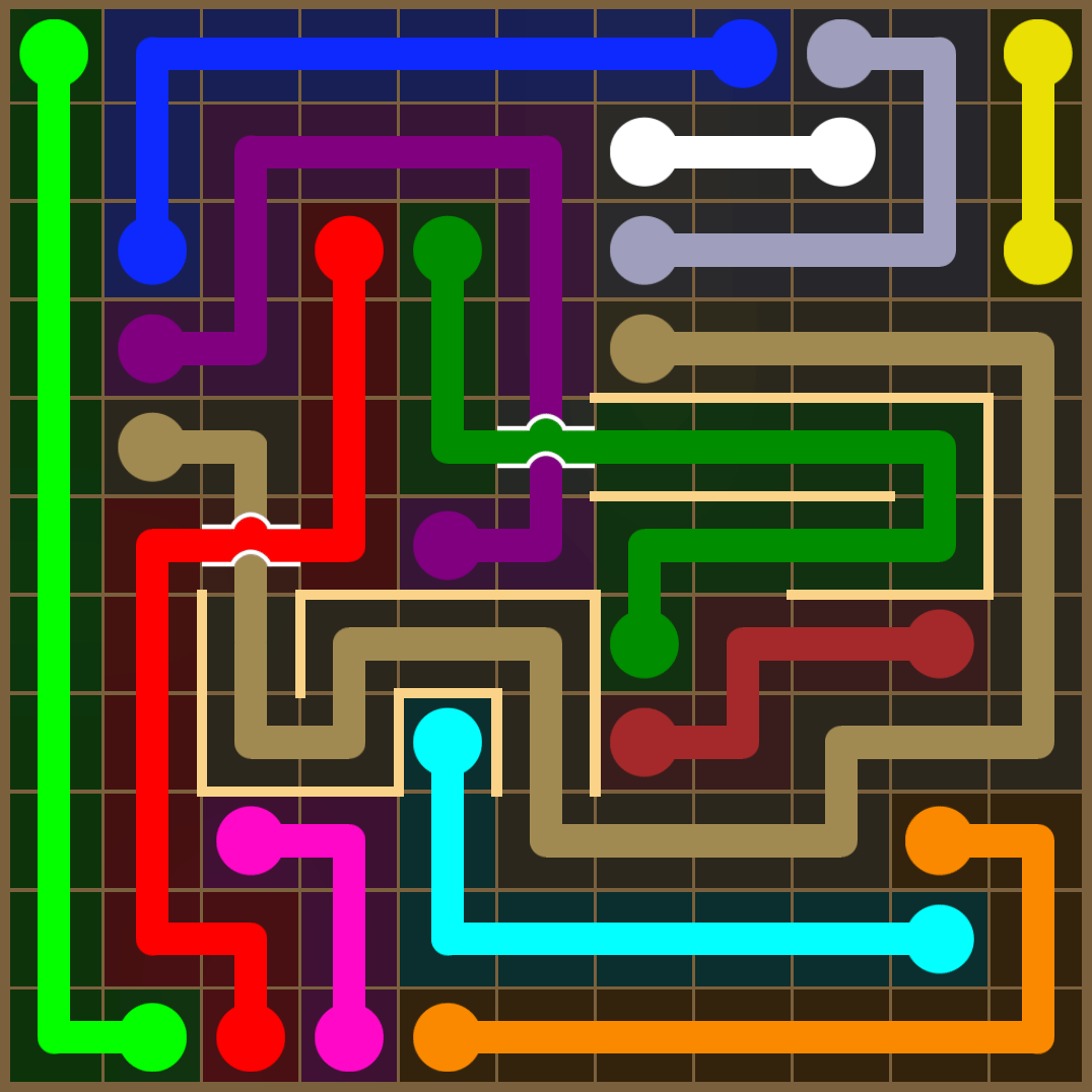 Flow Free 3879 Solution