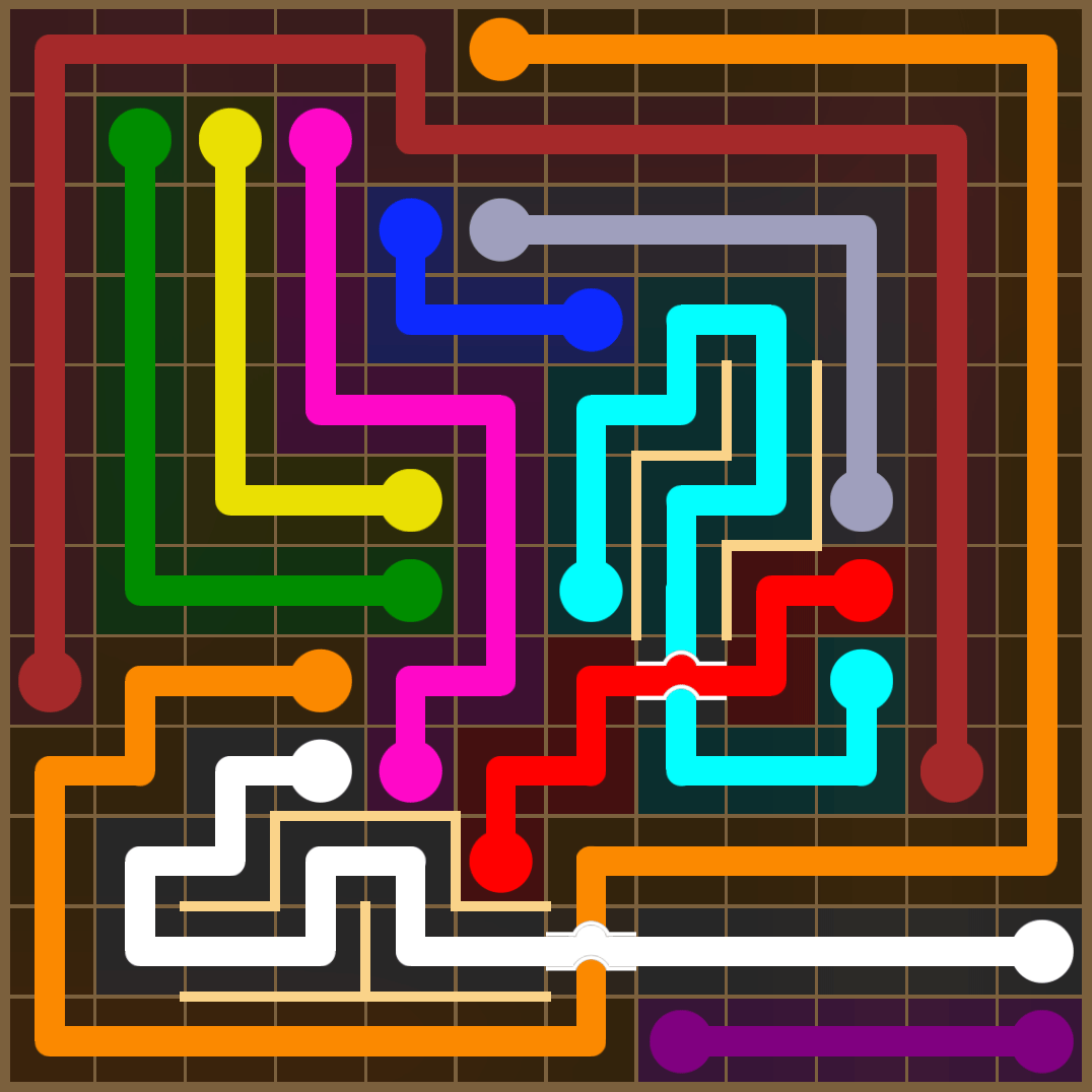 Flow Free 3913 Solution