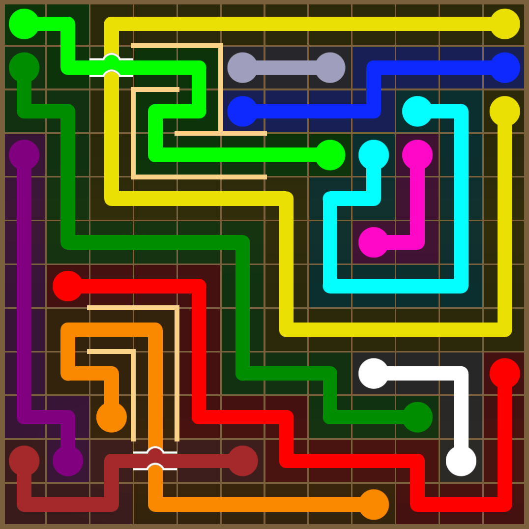 Flow Free 3919 Solution
