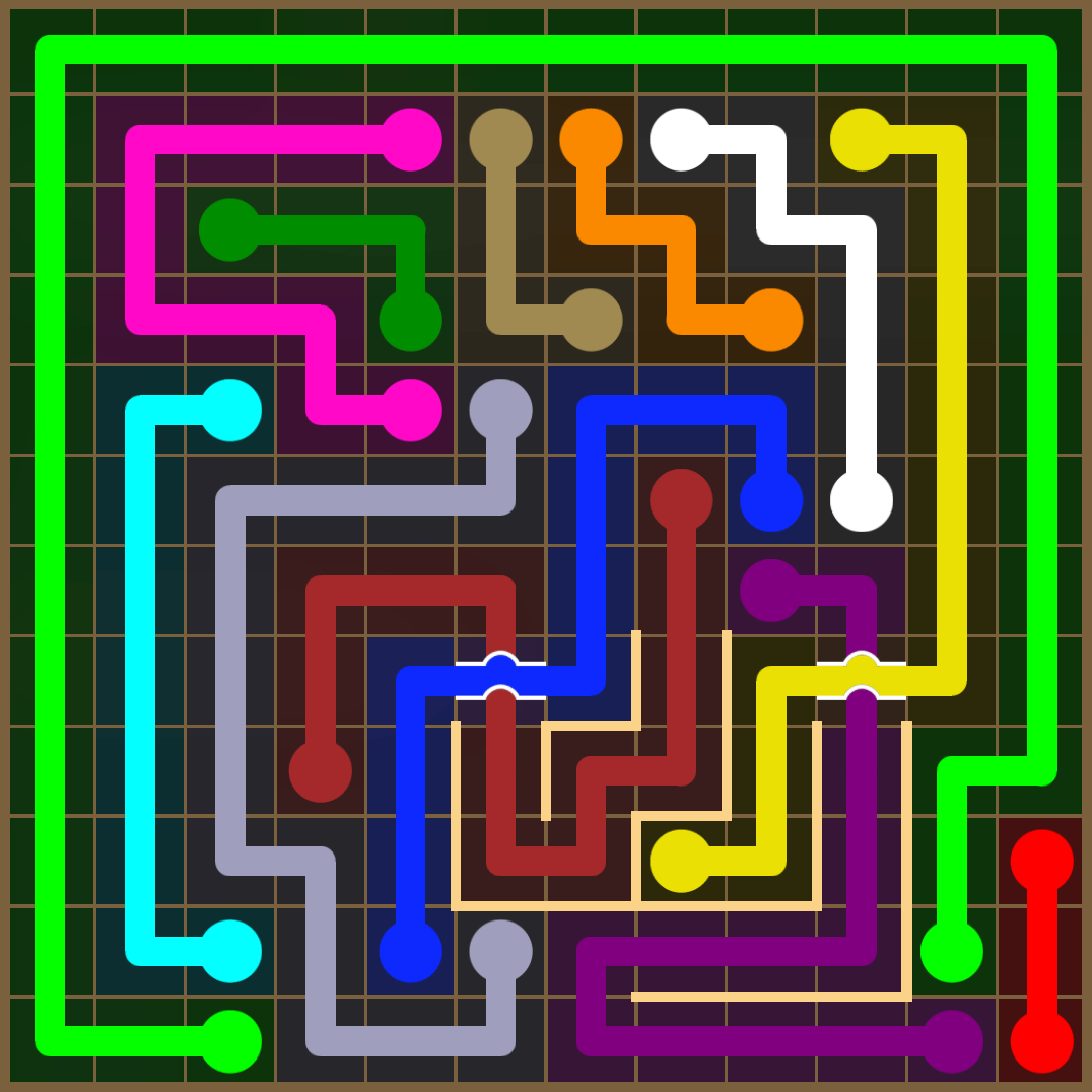 Flow Free 3921 Solution
