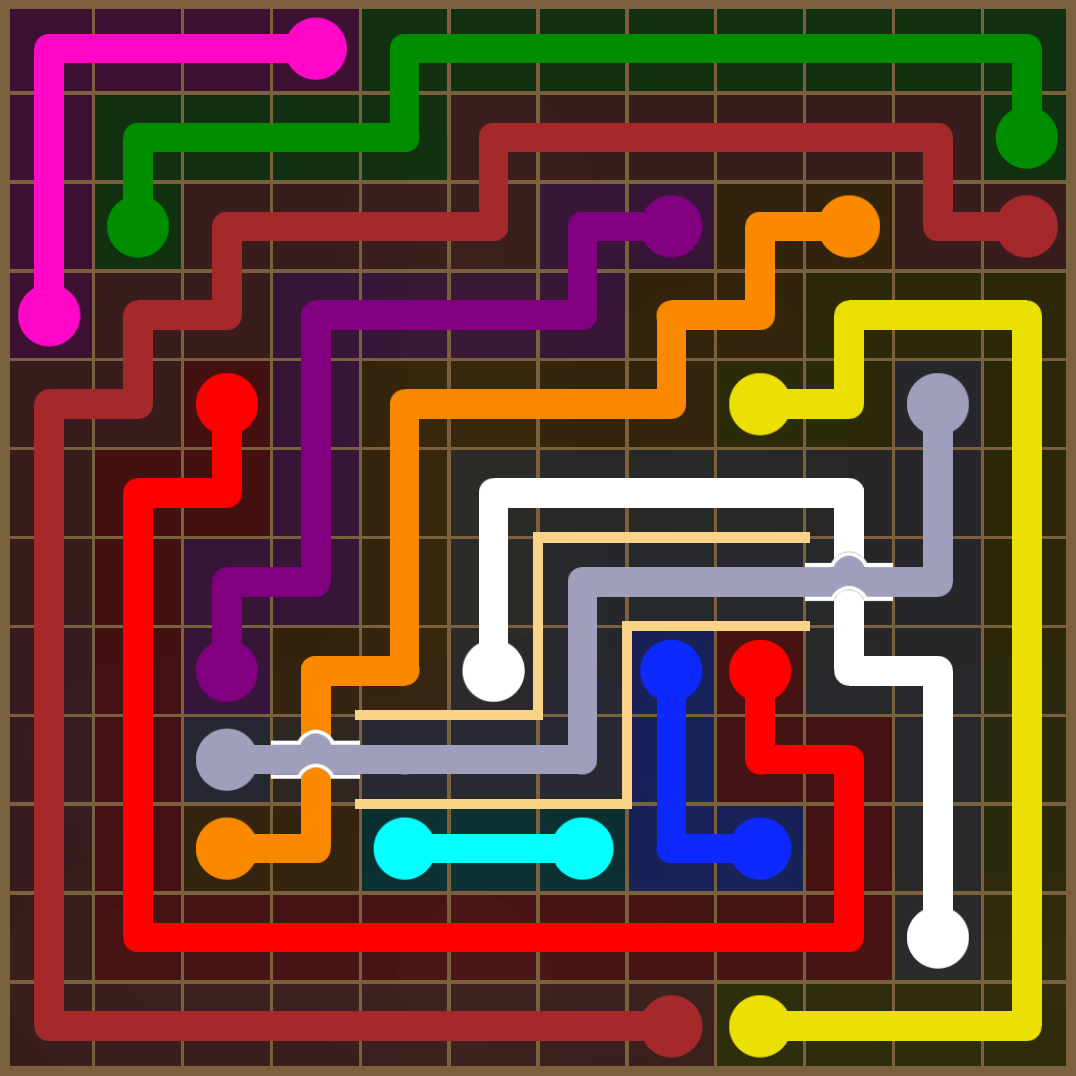 Flow Free 3925 Solution