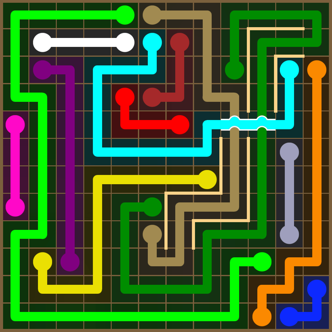 Flow Free 3928 Solution