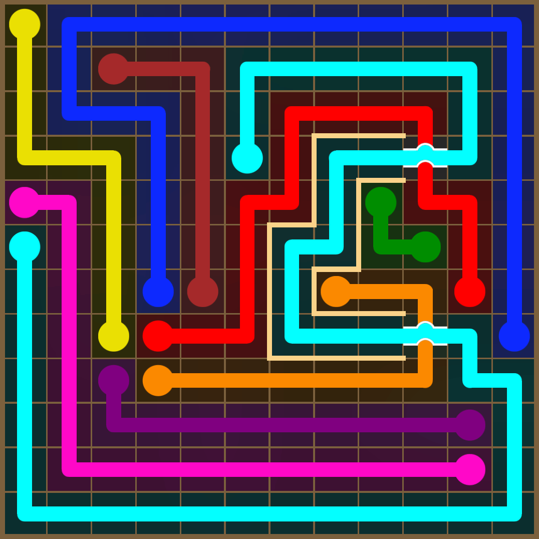 Flow Free 3929 Solution