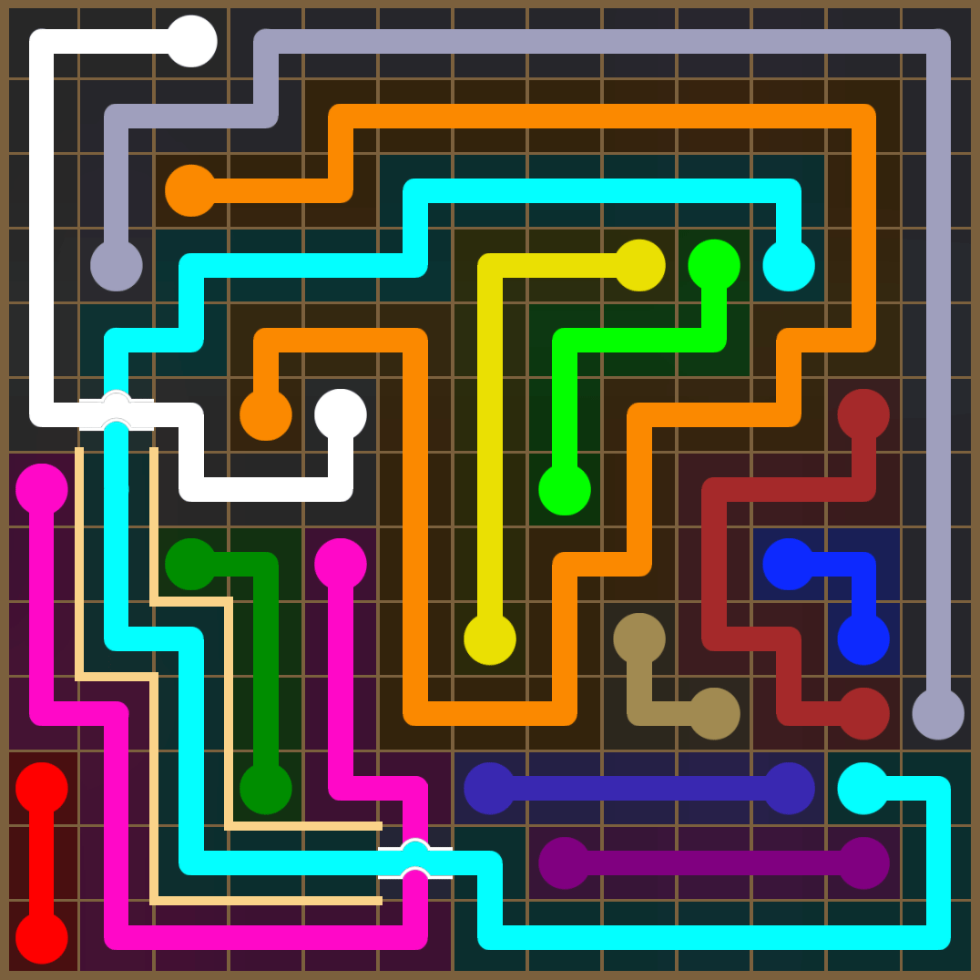 Flow Free 3931 Solution