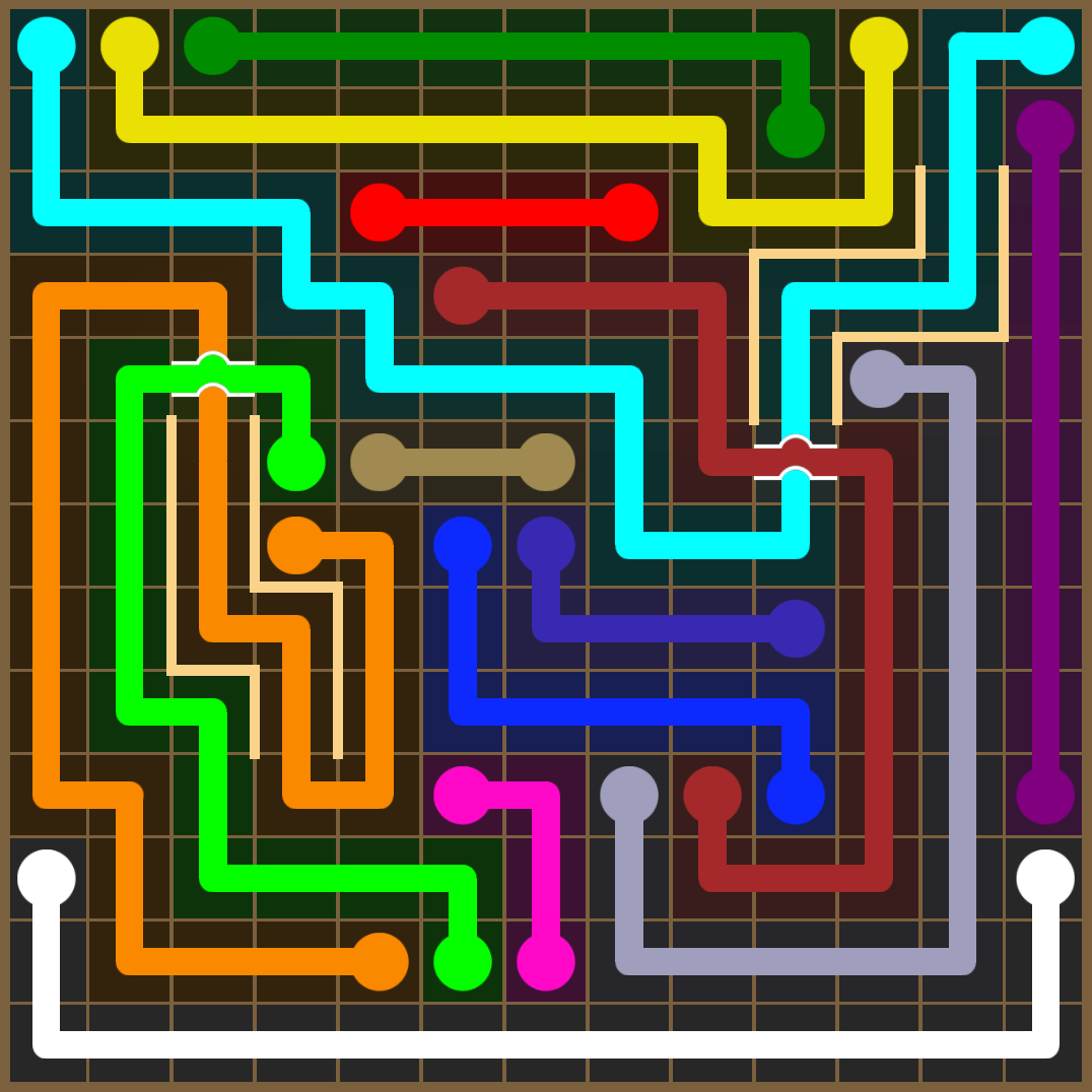 Flow Free 3932 Solution